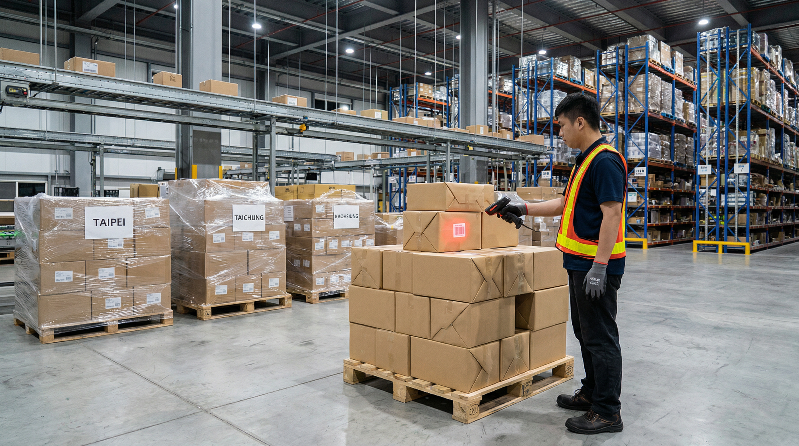 跨城市禮盒配送物流作業