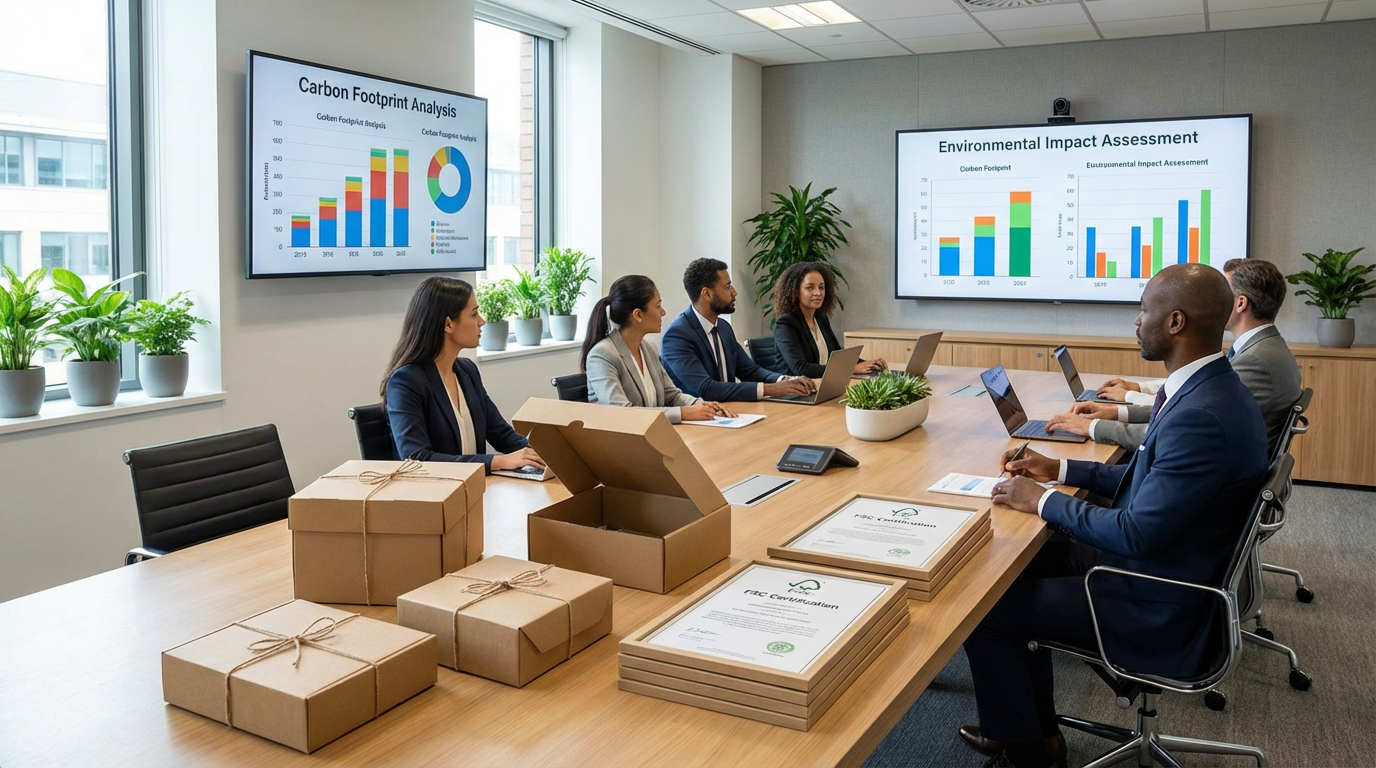 禮盒碳足跡管理與綠色供應鏈:ESG 時代的企業送禮新思維