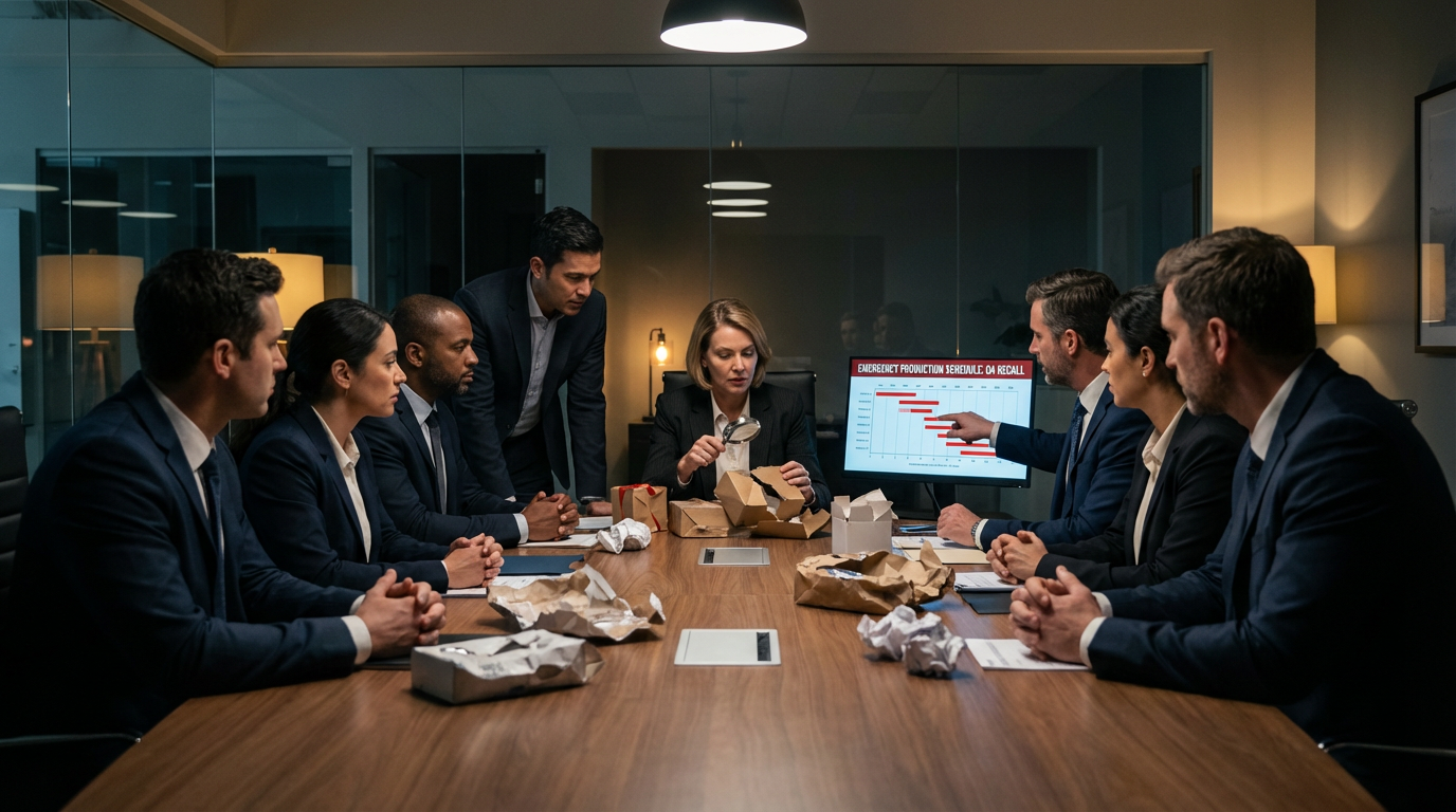 禮盒危機處理實戰:當三千個盒子出問題時怎麼辦?