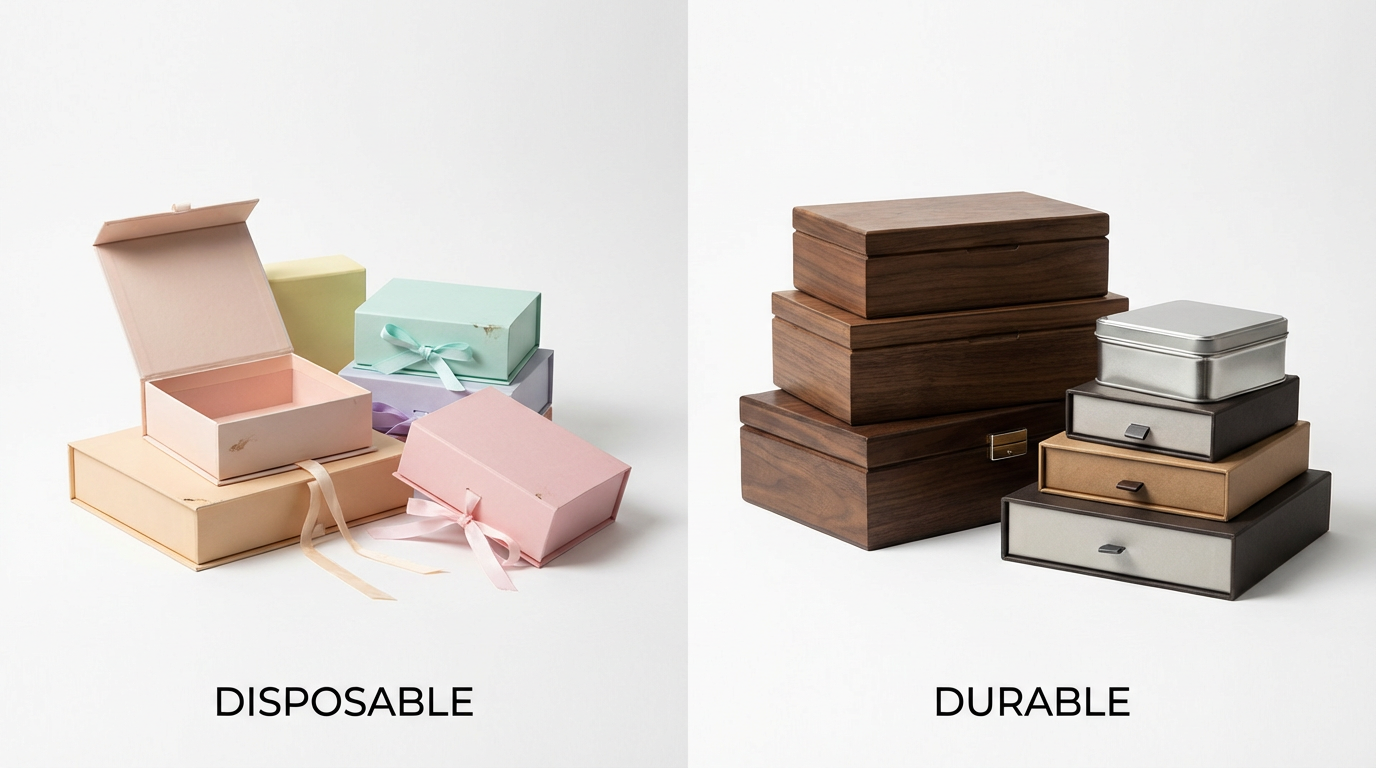 禮盒耐用度與使用場景:為什麼有些禮盒用完就丟,有些能留十年?