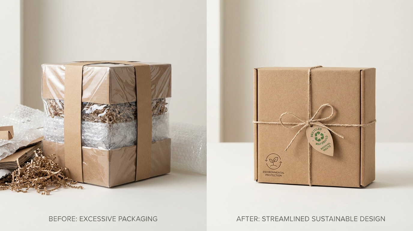 禮盒包裝減量設計:在環保與保護性之間找到平衡點,資深採購顧問的實戰經驗分享