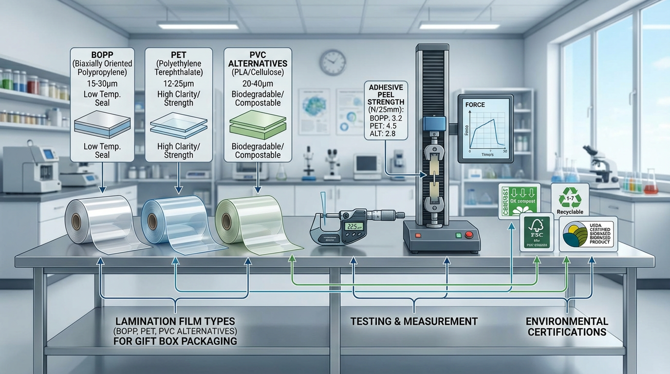 覆膜材料類型比較
