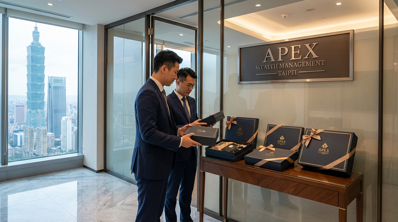 台灣金融業企業禮盒