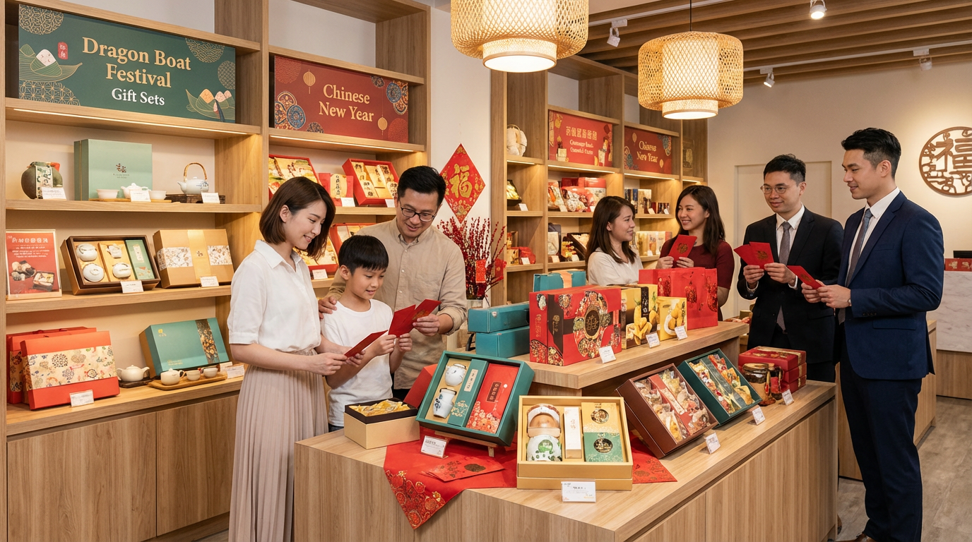 台灣傳統節慶的企業送禮文化與禮盒選品策略:從春節到端午的送禮時機與禁忌