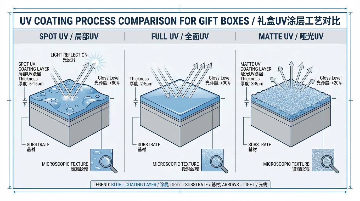 UV 上光工藝選擇與成本效益分析:從材料特性到生產排程的完整考量
