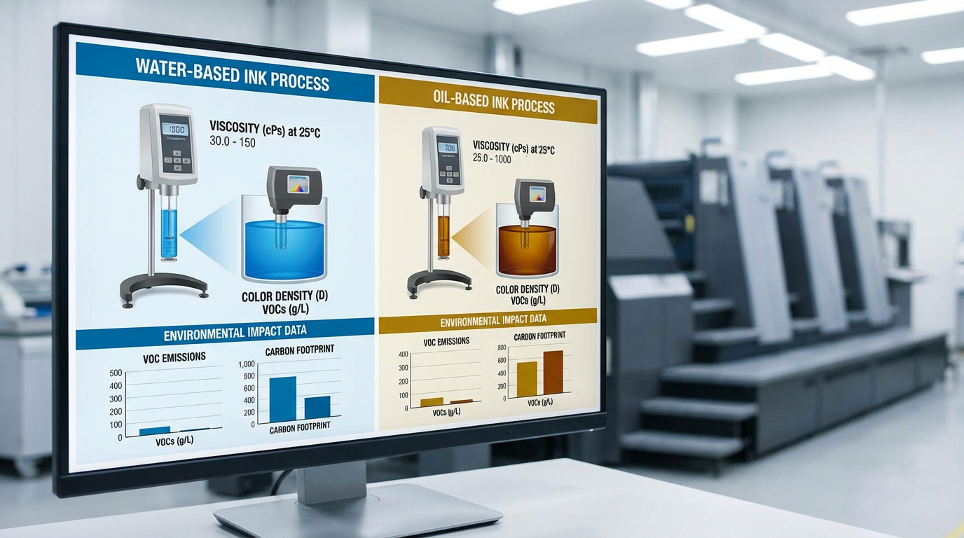 水性油墨印刷比較
